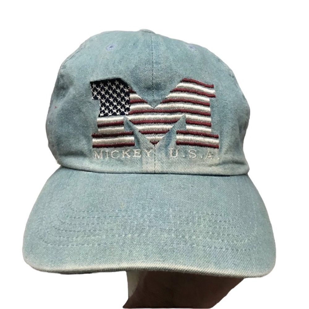 Vintage Mickey USA denim hat